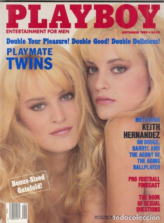 Revistas: REVISTA PLAYBOY ENTERTAIMENT FOR MEN SEPTEMBER A&Ntilde;O 1989. (EROTICA). PAYMATE TWINS. METS STAR.