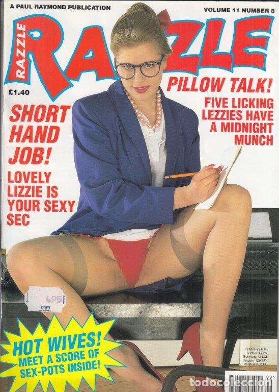 Zeitschriften: REVISTA RAZZLE VOLUMEN 11 N&ordm; 8. (EROTICA). SHORT HAND JOB. LOVELY LIZZIE IS YOUR SEXY SEC.