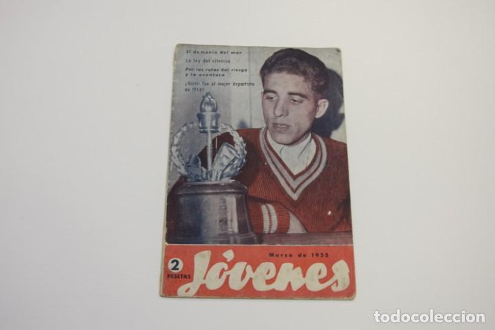 Zeitschriften: REVISTA J&Oacute;VENES MARZO 1955 - PORTADA - Federico Mart&iacute;n Bahamontes - CICLISTA - CICLISMO