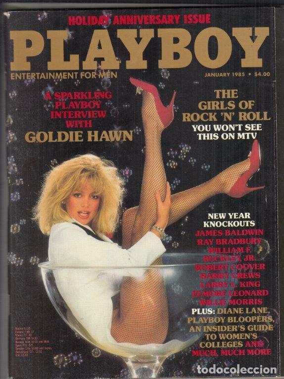 Revistas: REVISTA PLAYBOY ENTERTAIMENT FOR MEN JANUARY A&Ntilde;O 1985. (EROTICA: HOLIUDAY ANNIVERSARI ISSUE.