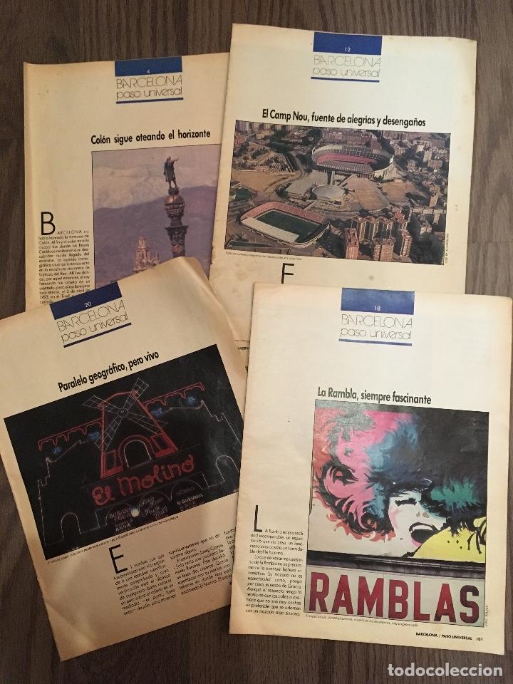 Journals: Barcelona Paso Universal. 4 fasc&iacute;culos.