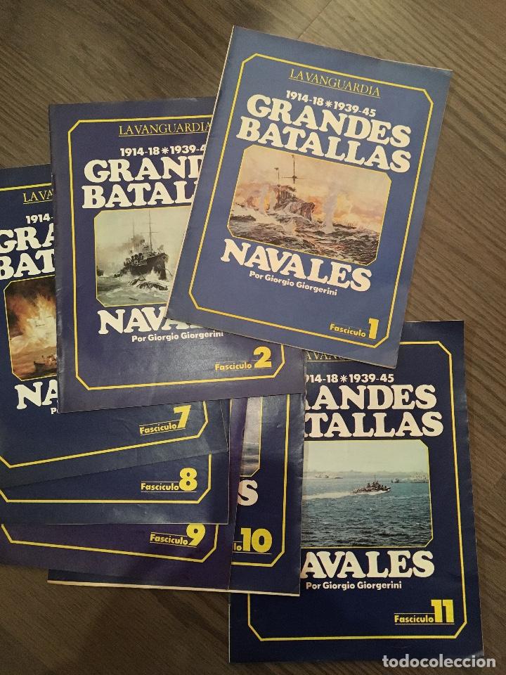 Journals: Grandes Batallas Navales. 7 fasc&iacute;culos La Vanguardia