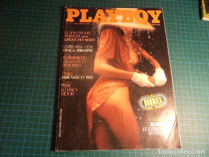 Journals: playboy. n&ordm; 12. octubre 1979. no contiene el poster. (ref-002)