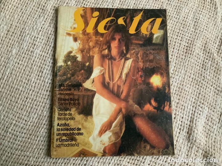 Riviste: SIESTA N&ordm; 9 junio 1977 EL ROCIO DE LA PIOMPA (REVISTA EROTICA DE LOS 70)