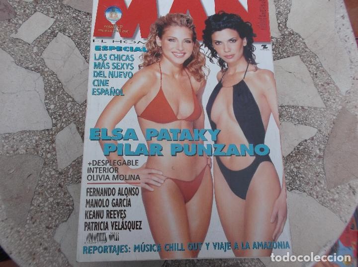 Zeitschriften: MAN N&ordm; 164, poster olivia molina,elsa pataky y pilar punzano,especial las chocas mas sexys cine espa