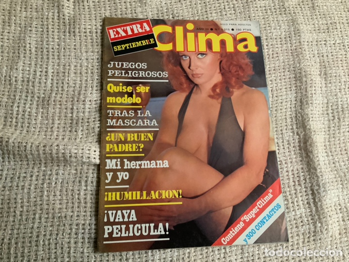 Journals: REVISTA CLIMA N&ordm; 1015 DAGMAR LASSANDER REVISTAS EROTICAS DE LOS A&Ntilde;OS 70