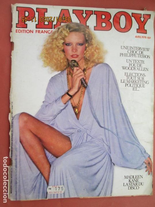 Zeitschriften: PLAYBOY REVISTA AVRIL 1978 - EDITION FRANCAISE MADLEEN KANE LA STAR DU DISCO - PHILIPPE TESSON