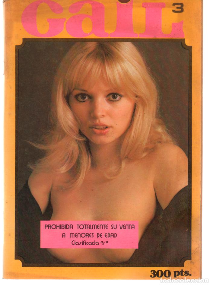 Revistas: GAIL N&ordm; 3 ADULT PORN CONTENT. SOLO ADULTOS. 1980