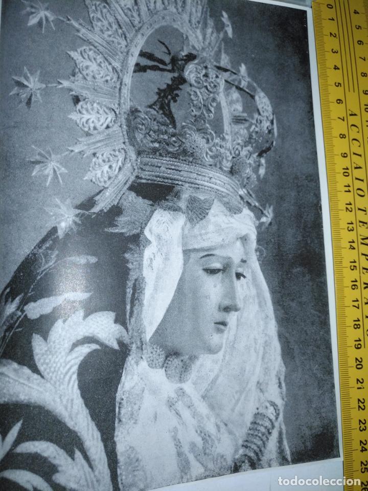 Journals: REFERENCIA A&Ntilde;OS 60S . RECORTE GRAFICO DE LA SEMANA SANTA DE CADIZ VIRGEN O CRISTO LEER