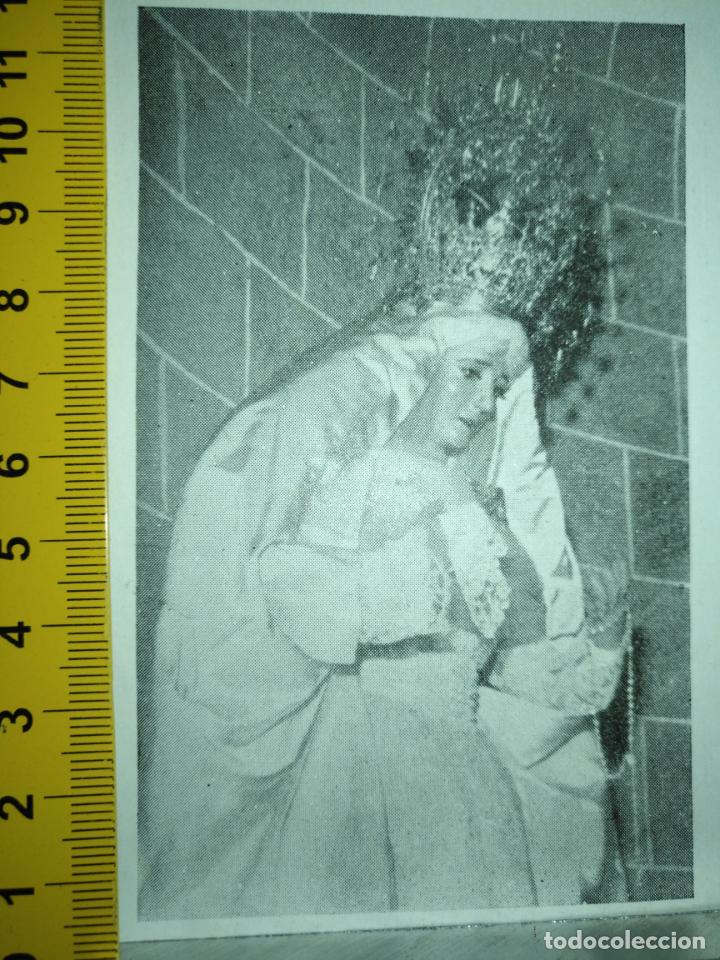 Journals: REFERENCIA A&Ntilde;OS 60S . RECORTE GRAFICO DE LA SEMANA SANTA DE CADIZ VIRGEN O CRISTO LEER