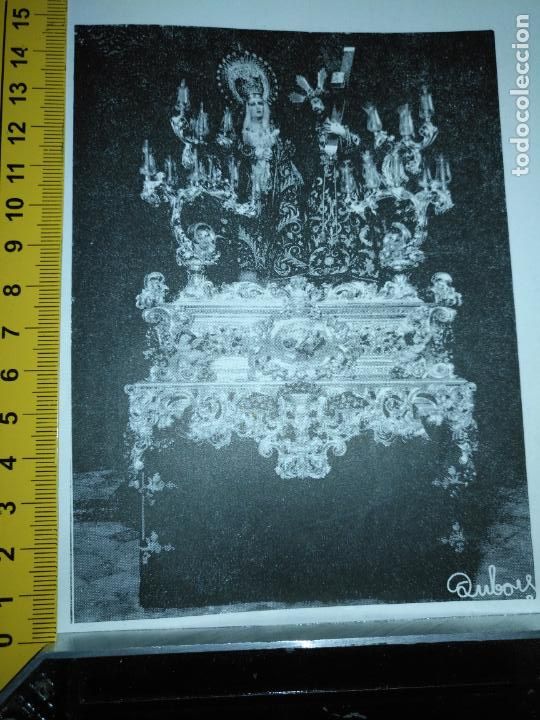 Journals: REFERENCIA A&Ntilde;OS 60S . RECORTE GRAFICO DE LA SEMANA SANTA DE CADIZ VIRGEN O CRISTO LEER