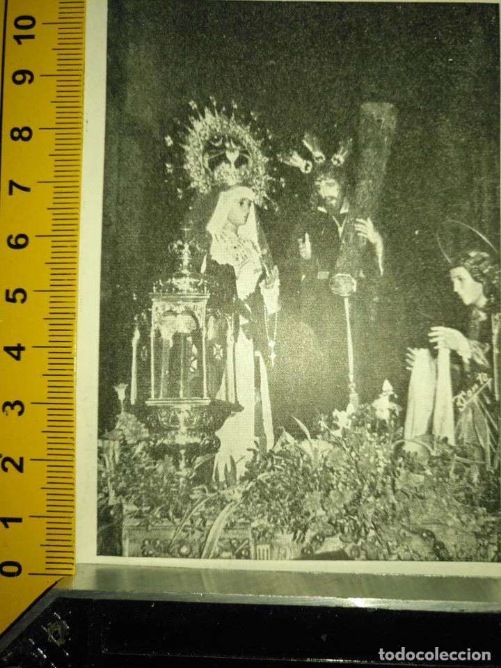 Journals: REFERENCIA A&Ntilde;OS 60S . RECORTE GRAFICO DE LA SEMANA SANTA DE CADIZ VIRGEN O CRISTO LEER