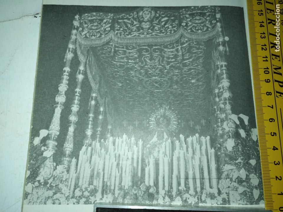 Journals: REFERENCIA A&Ntilde;OS 60S . RECORTE GRAFICO DE LA SEMANA SANTA DE CADIZ VIRGEN O CRISTO LEER