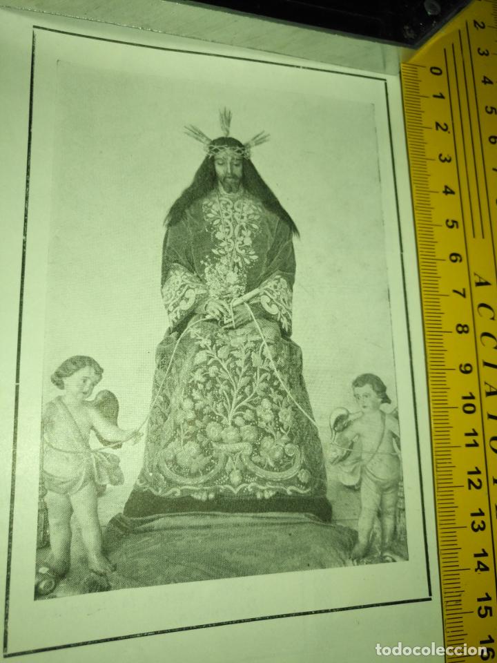 Journals: REFERENCIA A&Ntilde;OS 60S . RECORTE GRAFICO DE LA SEMANA SANTA DE CADIZ VIRGEN O CRISTO LEER