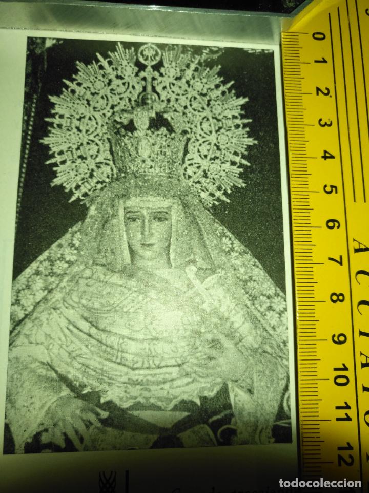 Journals: REFERENCIA A&Ntilde;OS 60S . RECORTE GRAFICO DE LA SEMANA SANTA DE CADIZ VIRGEN O CRISTO LEER