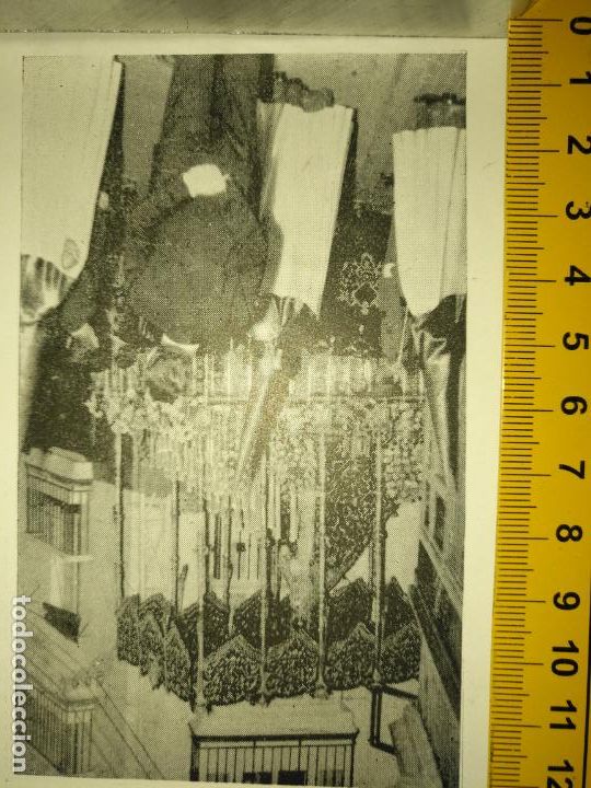 Journals: REFERENCIA A&Ntilde;OS 60S . RECORTE GRAFICO DE LA SEMANA SANTA DE CADIZ VIRGEN O CRISTO LEER
