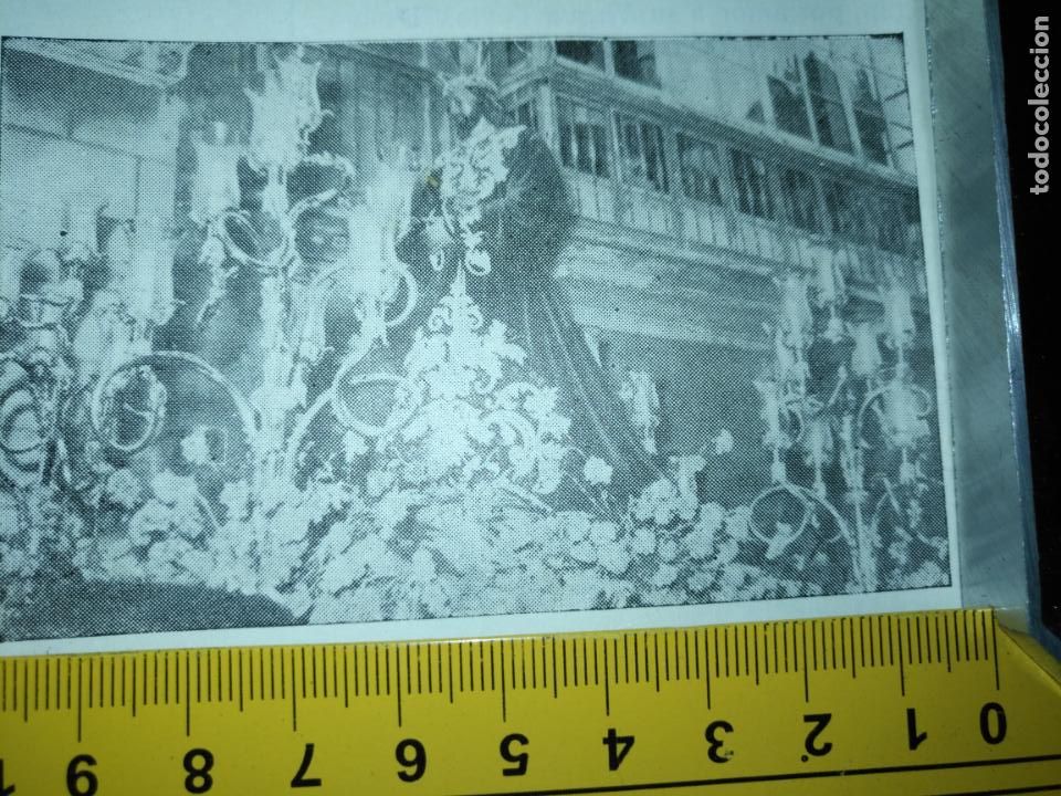Journals: REFERENCIA A&Ntilde;OS 60S . RECORTE GRAFICO DE LA SEMANA SANTA DE CADIZ VIRGEN O CRISTO LEER