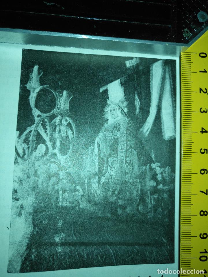 Journals: REFERENCIA A&Ntilde;OS 60S . RECORTE GRAFICO DE LA SEMANA SANTA DE CADIZ VIRGEN O CRISTO LEER