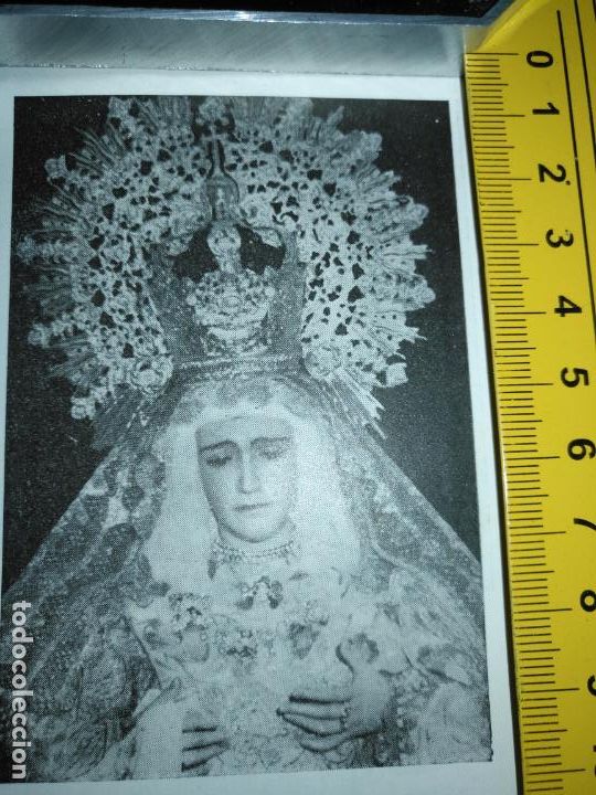 Journals: REFERENCIA A&Ntilde;OS 60S . RECORTE GRAFICO DE LA SEMANA SANTA DE CADIZ VIRGEN O CRISTO LEER