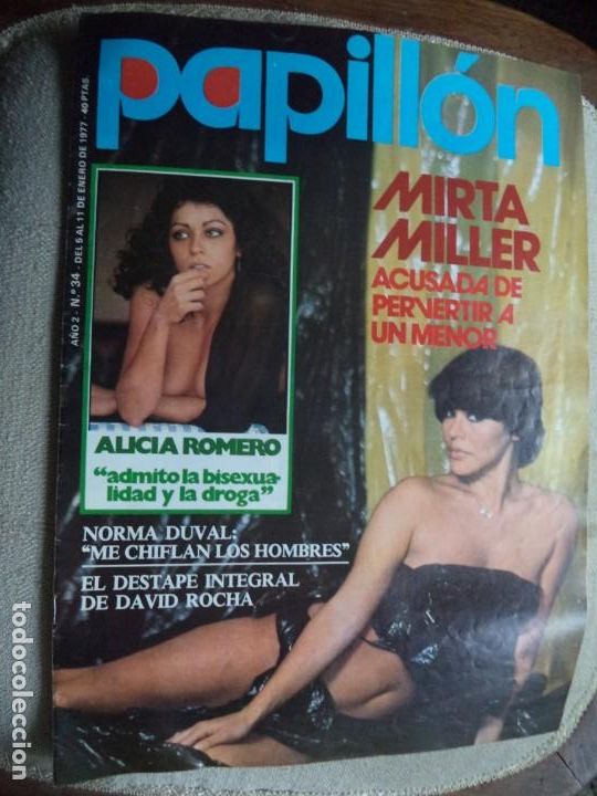 Journals: REVISTA papill&ograve;n n&ordm; 34 a&ntilde;o 1976 Mirta Miller -- Alicia Romero--Norma Duval