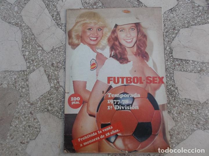 Magazines: futbol-sex, calendario temporada 1977-78, 1&ordf; division, 9 laminas mas portada, 24x34,
