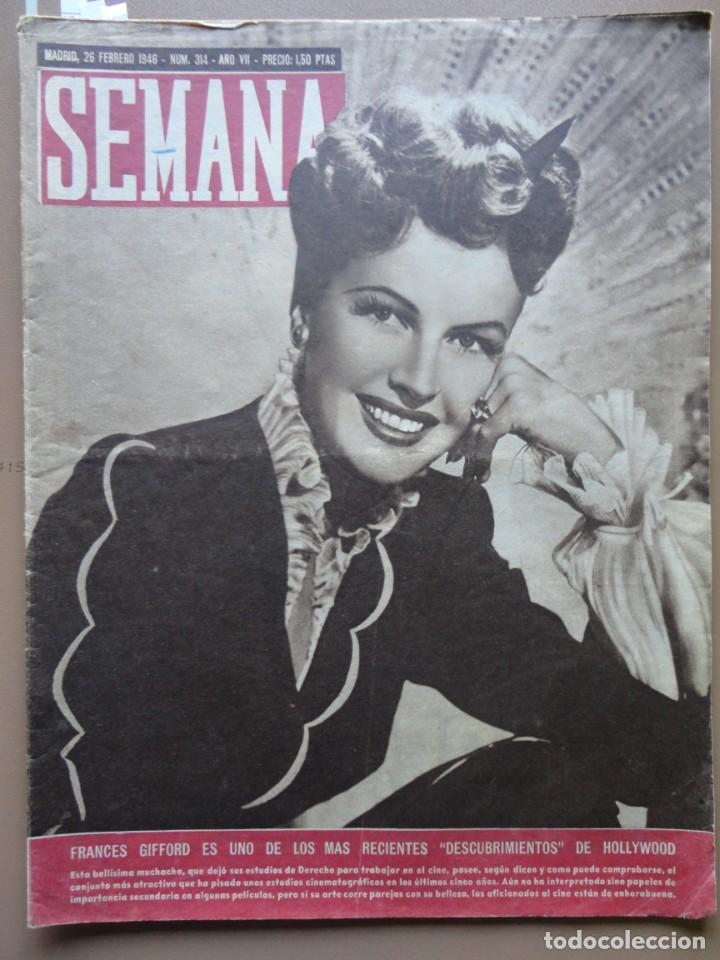 Revistas: SEMANA- N&Uacute;MERO-314- REVISTA