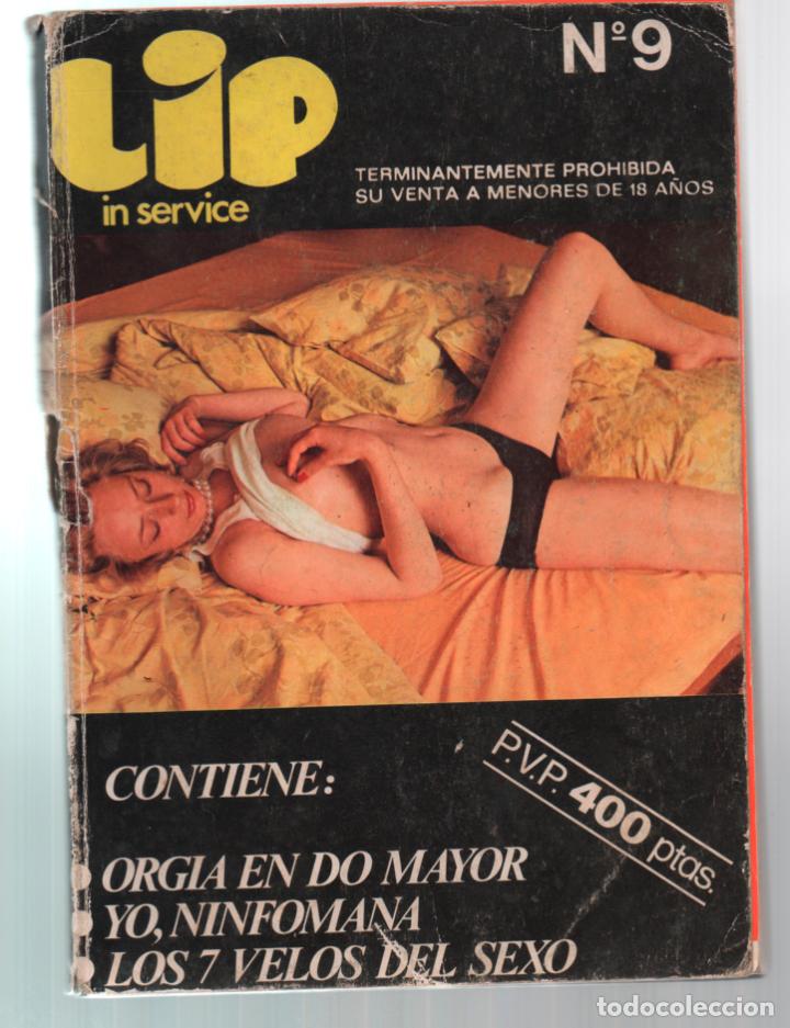 Revistas: LIP IN SERVICE N&ordm; 9 ADULT PORN CONTENT