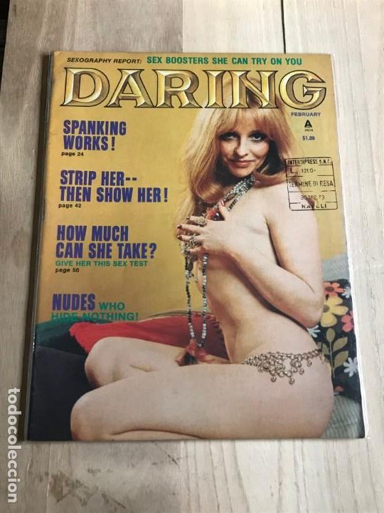 Zeitschriften: Daring Vol.10 No.1 Linda Stratton Poster Jane Stansil Fawn Wood Candar Publishing Erotic Magazine