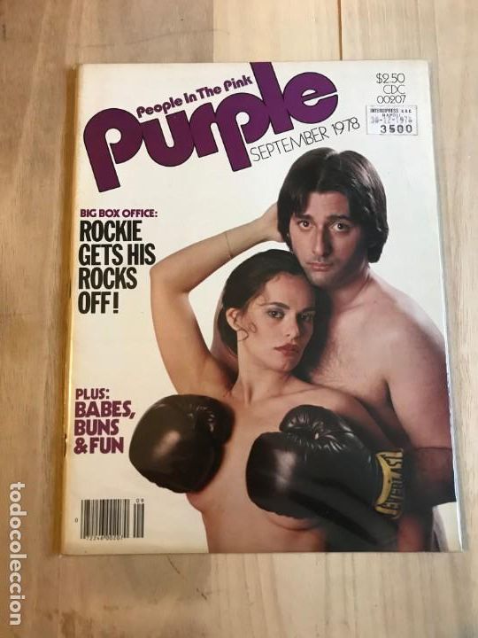 Zeitschriften: PURPLE VOL.1 NO.8 SEPTEMBER 1978 PHOTOROMAN ROCKIE EROTIC MAGAZINE