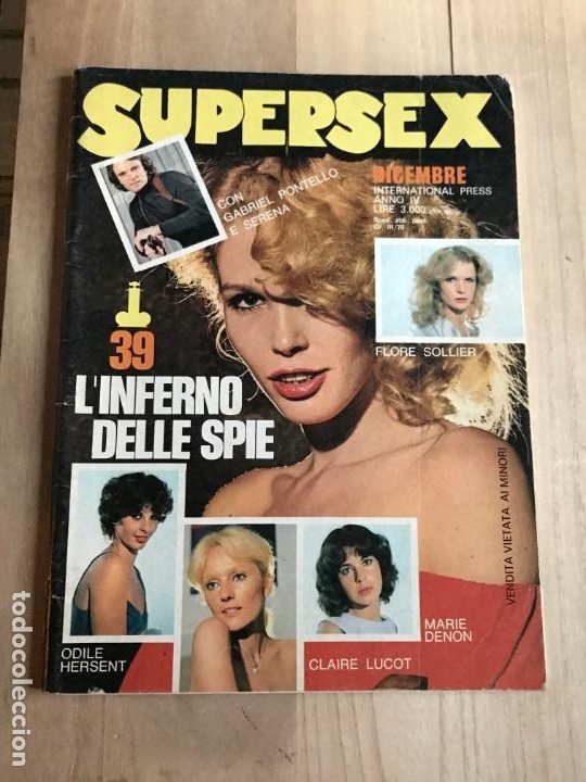 Supersex N39 Fotoromanzo Porno Gabriel Pontell Venduto In Vendita