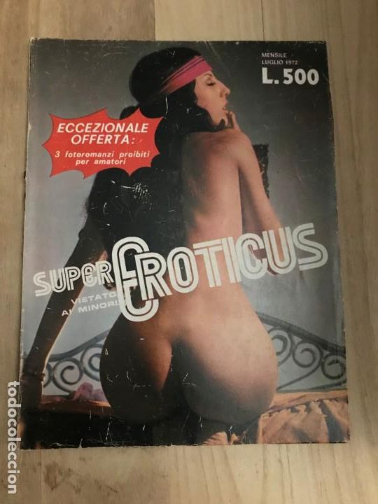 Revistas: SUPER EROTICUS FOTOROMANZO SWEDISH PHOTOROMAN VINTAGE EROTIC MAGAZINE