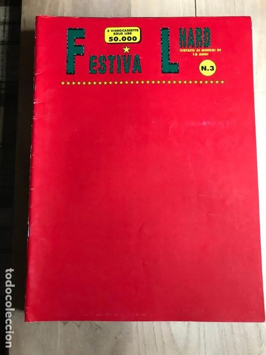 Revistas: FESTIVAL HARD N.3 PORSCHE LYNN ANGEL CASH TINA EVANS RHONDA SHANTELL GIANT SIZE HARD MAGAZINE
