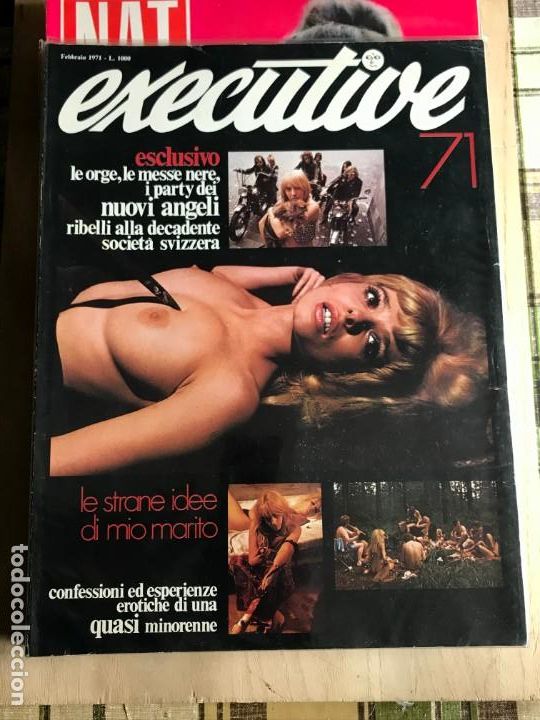 Zeitschriften: EXECUTIVE VOL.4 N.2 FEBBRAIO 1971 RIVISTA MAGAZINE GIANT SIZE
