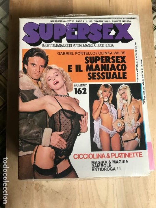 Supersexxx - supersex n.162 fotoromanzo porno gabriel pontel - Buy Magazines for adults  on todocoleccion