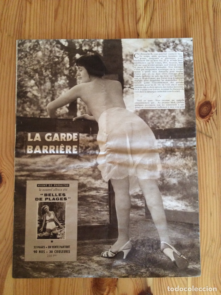 Zeitschriften: Revista desnudos femeninos artisticos en frances La garde Barriere 31x23cm aprox