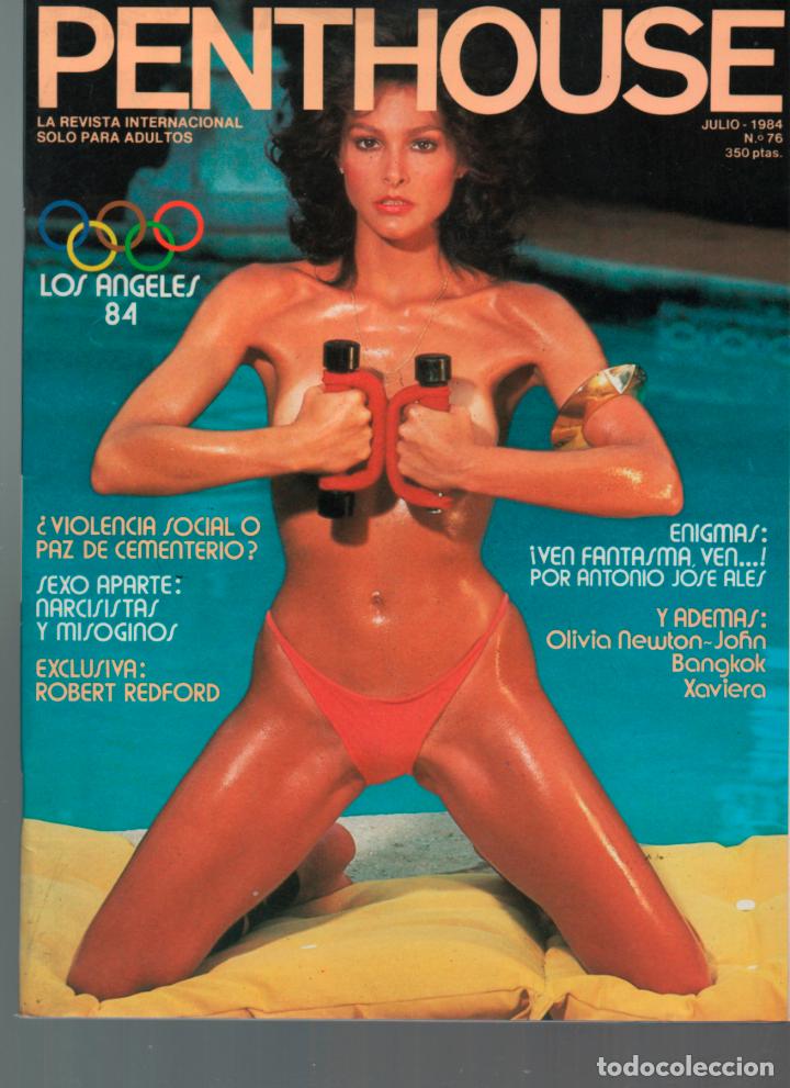 Magazines: PENTHOUSE N&ordm; 76. 1984. LOS ANGELES 84, OLIVIA NEWTON-JOHN, ROBERT REDFORD, ANTONIA CHAVEZ