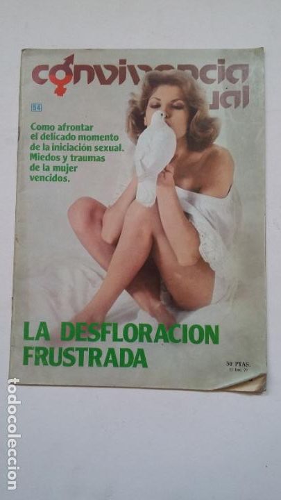 Revistas: REVISTA CONVIV&Egrave;NCIA SEXUAL 1977 n&ordm; 54. LA DESFLORACION FRUSTRADA. CUADERNOS ORIENTACION. TDKC55