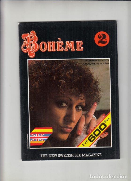 Revistas: REVISTA BOH&Egrave;ME N&ordm; 2. (PORNO). THE NEW SWEDISH SEX-MAGAZINE.