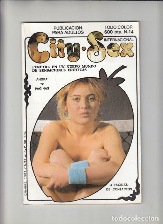 Revistas: REVISTA CITY SEX INTERNACIONAL. N&ordm; 14 (PORNO).
