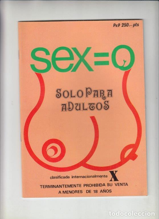 Revistas: REVISTA SEX=O (PORNO).