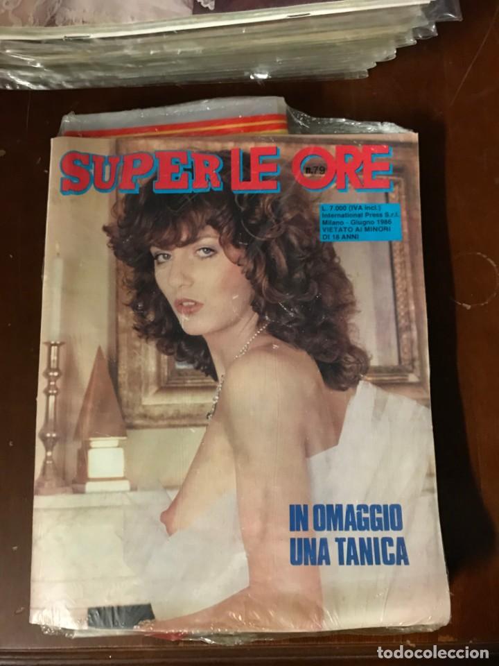 Revistas: SUPER LE ORE N.79 SEALED MAGAZINE WITH GADGET INTERNATIONAL PRESS EROTIC MAGAZINE MAGGIO 1986