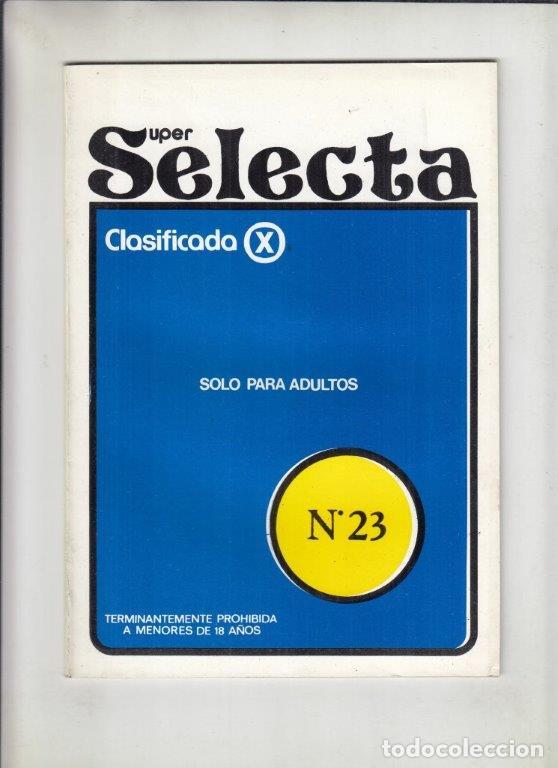 Magazines: REVISTA UPER SELECTA N&ordm; 29. (PORNO).