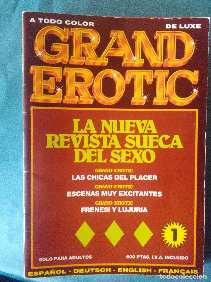 Revistas: REVISTA X PORNO VINTAGE GRAND EROTIC 1