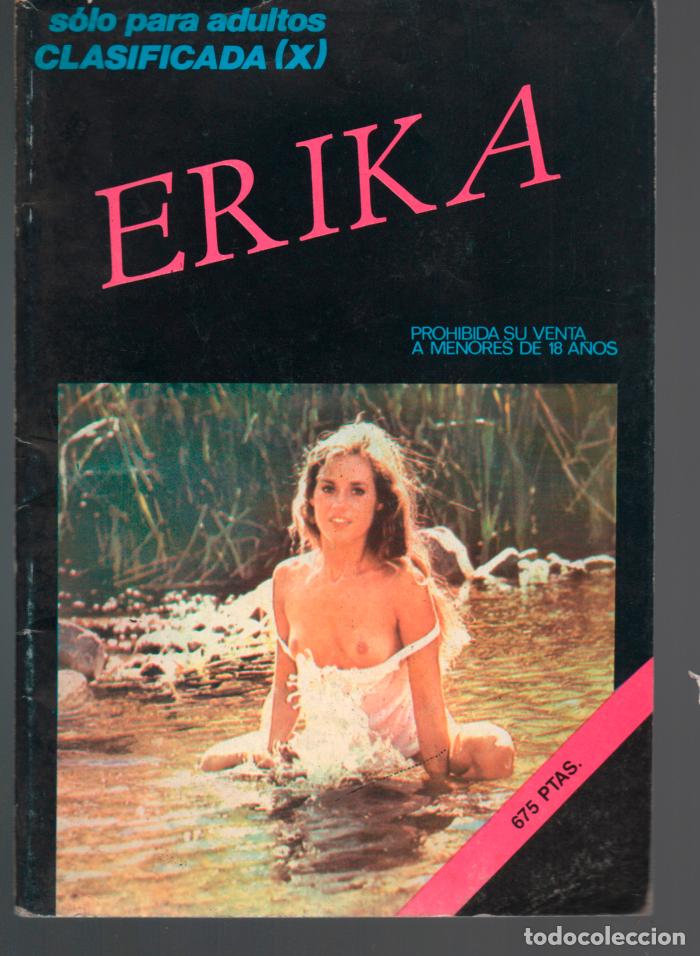 Revistas: ERIKA SOLO PARA ADULTOS. CLASIFICADA X. ADULT PORN CONTENT