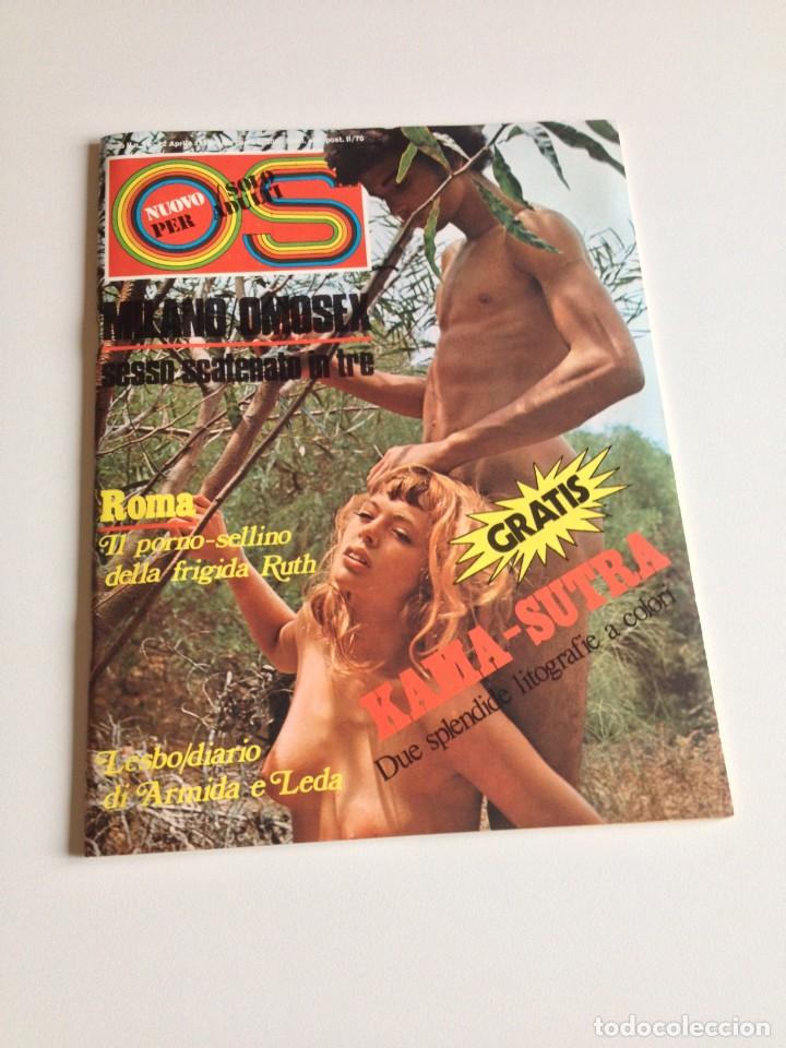 Magazines: OS SETTIMANALE DEI 4 SESSI VOL.2 N.15 + LITOGRAFIE EDITRICE E.M.E. VINTAGE EROTIC MAGAZINE