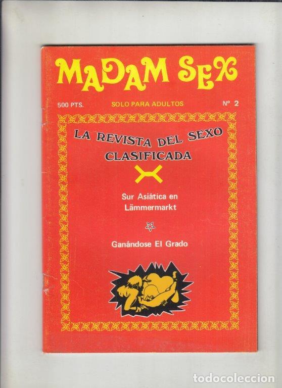 Magazines: REVISTA MADAM SEX N&ordm; 2. (PORNO). SUR ASI&Aacute;TICA EN L&Auml;MMERMARKT. GAN&Aacute;NDOSE EL GRADO.