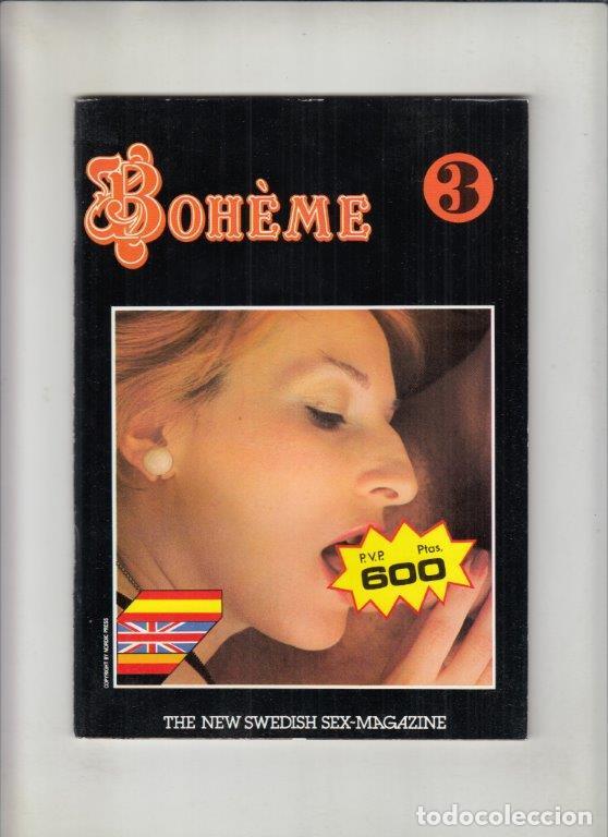 Magazines: REVISTA BOH&Egrave;ME N&ordm; 3. (PORNO). THE NEW SWEDISH SEX-MAGAZINE.