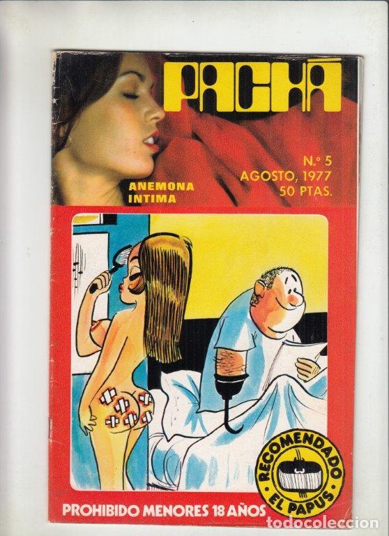 Magazines: REVISTA PACHA N&ordm; 5 A&Ntilde;O 1977. (EROTICA). ANEMONA INTIMA.