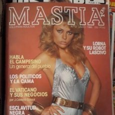 Revistas: LOTE DE 20 EJEMPLARES REVISTA EROTICA....MASTIA..DEDE EL N° 1 AL 27...IMPECABLES.. Lote 211669029