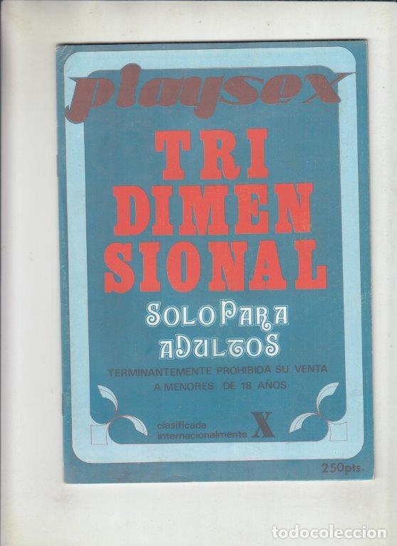 Revistas: REVISTA TRIDIMENSIONAL. (PORNO).